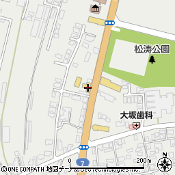 東北マツダ本荘店周辺の地図