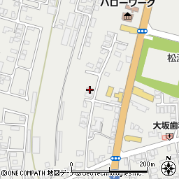 秋田県由利本荘市石脇田尻野26-32周辺の地図