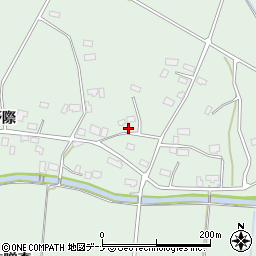 秋田県仙北郡美郷町金沢中野際77周辺の地図