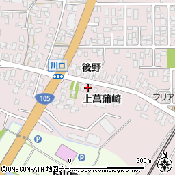 コーポ菖蒲周辺の地図