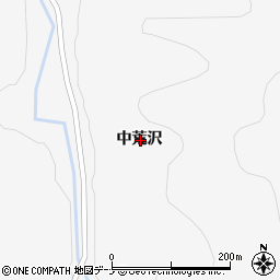 〒019-1936 秋田県大仙市南外中荒沢の地図