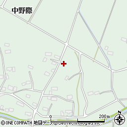 秋田県仙北郡美郷町金沢中野際142周辺の地図