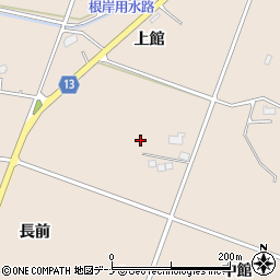 〒025-0041 岩手県花巻市膝立の地図