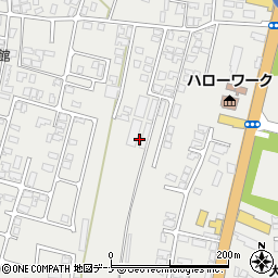 秋田県由利本荘市石脇周辺の地図