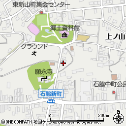 秋田県由利本荘市石脇弁慶川24周辺の地図