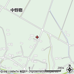 秋田県仙北郡美郷町金沢中野際47周辺の地図