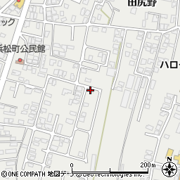 秋田県由利本荘市石脇田尻野35-82周辺の地図