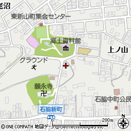 秋田県由利本荘市石脇弁慶川20周辺の地図
