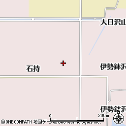 秋田県由利本荘市川口石持周辺の地図