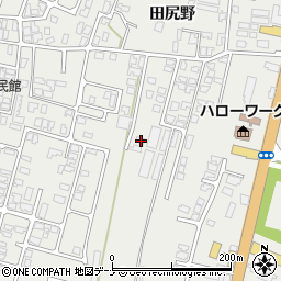 秋田県由利本荘市石脇田尻野31-44周辺の地図