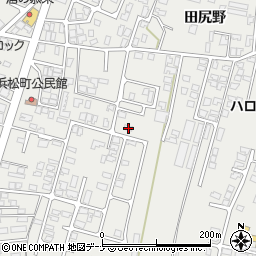 秋田県由利本荘市石脇田尻野35-78周辺の地図