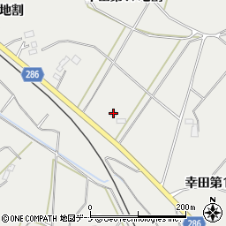 岩手県花巻市幸田第１６地割31周辺の地図
