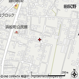 秋田県由利本荘市石脇田尻野36-82周辺の地図