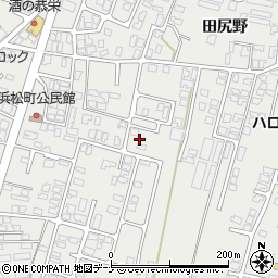 秋田県由利本荘市石脇田尻野35-93周辺の地図