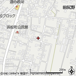 秋田県由利本荘市石脇田尻野36-83周辺の地図