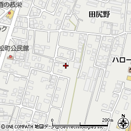 秋田県由利本荘市石脇田尻野35-52周辺の地図