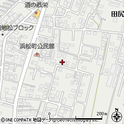 秋田県由利本荘市石脇田尻野36-86周辺の地図