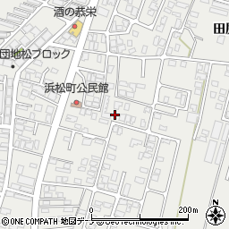 秋田県由利本荘市石脇田尻野36-87周辺の地図