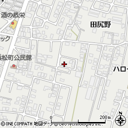 秋田県由利本荘市石脇田尻野35-49周辺の地図