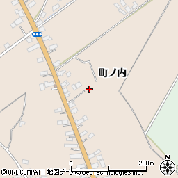 秋田県仙北郡美郷町野荒町町ノ内105周辺の地図