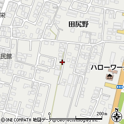 秋田県由利本荘市石脇田尻野31周辺の地図