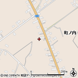 秋田県仙北郡美郷町野荒町町ノ内256-3周辺の地図