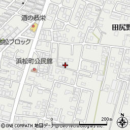 秋田県由利本荘市石脇田尻野36-44周辺の地図