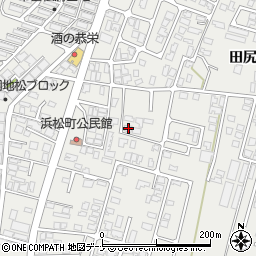 秋田県由利本荘市石脇田尻野36-48周辺の地図