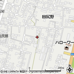 秋田県由利本荘市石脇田尻野31-11周辺の地図