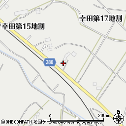 岩手県花巻市幸田第１６地割12周辺の地図