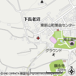 秋田県由利本荘市石脇下長老沼96-5周辺の地図