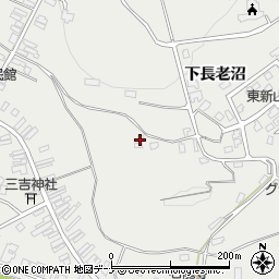 秋田県由利本荘市石脇下長老沼63周辺の地図
