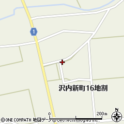 岩手県和賀郡西和賀町沢内新町１６地割88周辺の地図