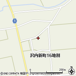 岩手県和賀郡西和賀町沢内新町１６地割23-3周辺の地図