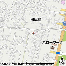秋田県由利本荘市石脇田尻野31-8周辺の地図