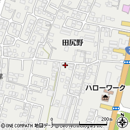 秋田県由利本荘市石脇田尻野31-7周辺の地図