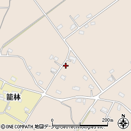 秋田県仙北郡美郷町野荒町籠林後111周辺の地図