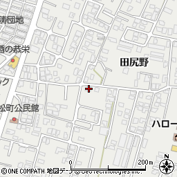 秋田県由利本荘市石脇田尻野35-1周辺の地図