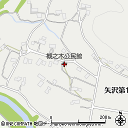 槻之木公民館周辺の地図