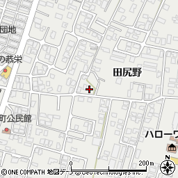 秋田県由利本荘市石脇田尻野14-110周辺の地図