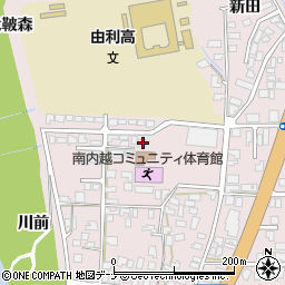 秋田県由利本荘市川口愛宕町188-6周辺の地図