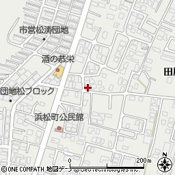 秋田県由利本荘市石脇田尻野10-225周辺の地図