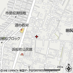 秋田県由利本荘市石脇田尻野10-125周辺の地図