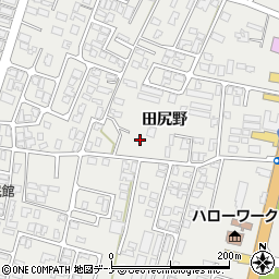秋田県由利本荘市石脇田尻野14-101周辺の地図