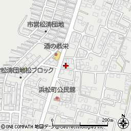 秋田県由利本荘市石脇田尻野10-34周辺の地図