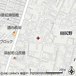 秋田県由利本荘市石脇田尻野10-212周辺の地図