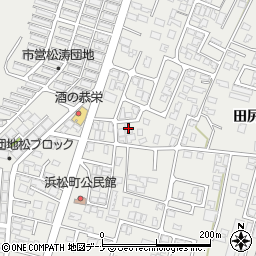 秋田県由利本荘市石脇田尻野10-243周辺の地図
