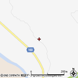 岩手県遠野市附馬牛町上附馬牛５地割周辺の地図