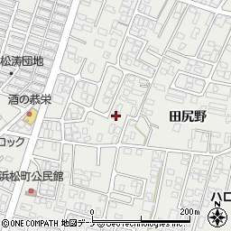 秋田県由利本荘市石脇田尻野10-296周辺の地図