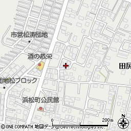 秋田県由利本荘市石脇田尻野10-233周辺の地図
